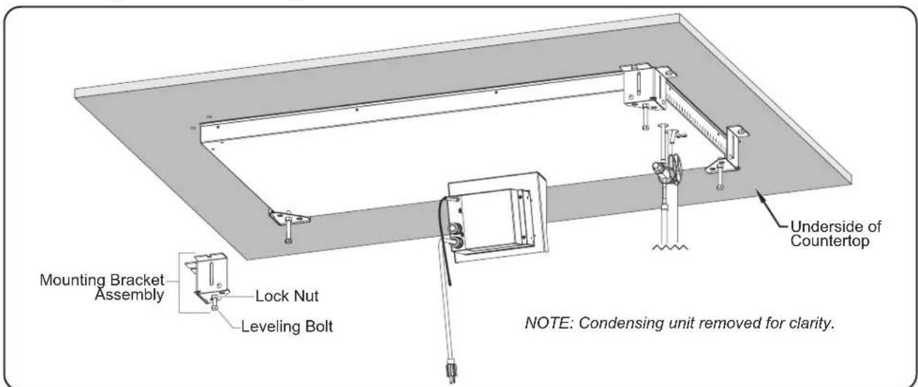 Hatco CSUP-24 - Installing an Under Mounted Unit (CSUP Models) - 4