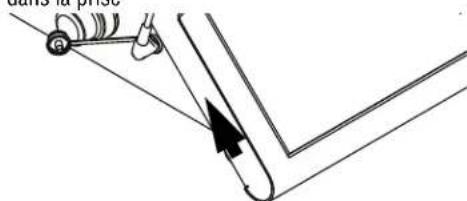 Vollrath HPI4-260002 - Branchement de la sonde et insertion dans les aliments - 1
