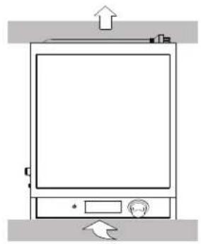 Vollrath HPI4-260002 - DÉGAGEMENTS MINIMUMS - 1