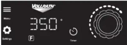 Vollrath HPI4-260004 - Seleccionar un método de cocción - 8