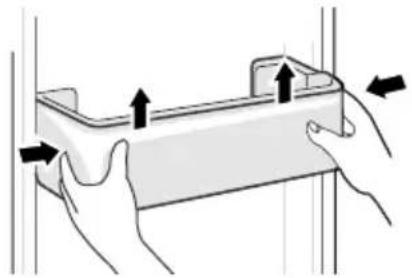 TEKA RBF 73395 FI - limpieza de la bandeja de la puerta - 1