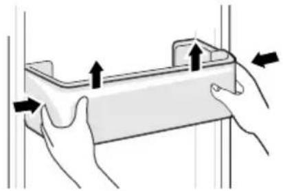 TEKA RBF 73395 FI - limpeza da bandeja da porta - 1