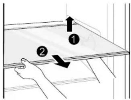TEKA RBF 73395 FI - limpieza del estante de vidrio - 1