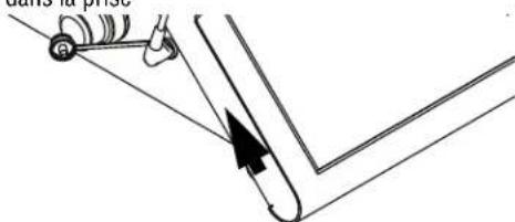 Vollrath HPI4-300004 - Branchement de la sonde et insertion dans les aliments - 1