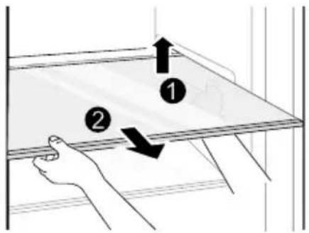 TEKA RBF 78385 FI - Cleaning of glass shelf - 1