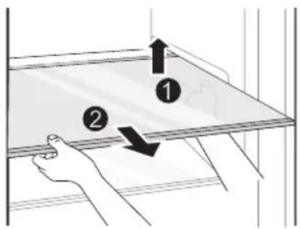 TEKA RBF 78385 FI - Limpieza del estante de vidrio - 1
