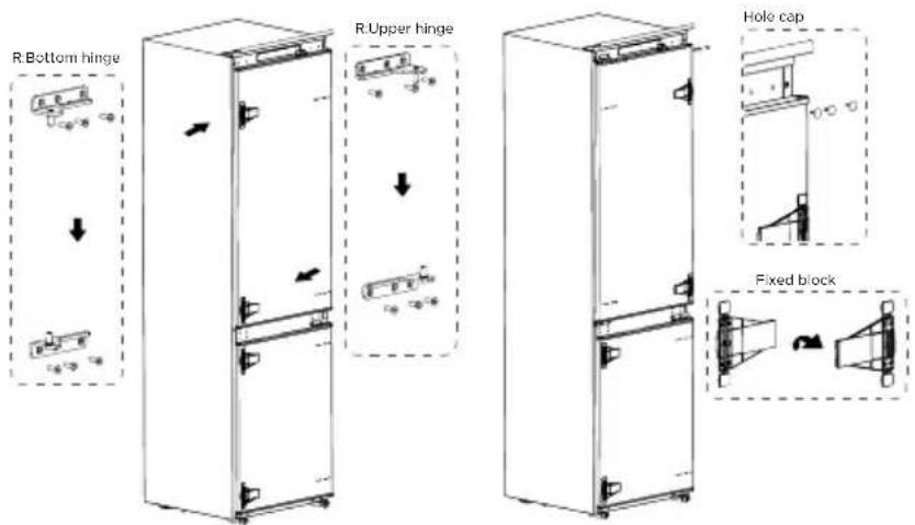 TEKA RBF 78385 FI - Doors reversal - 2