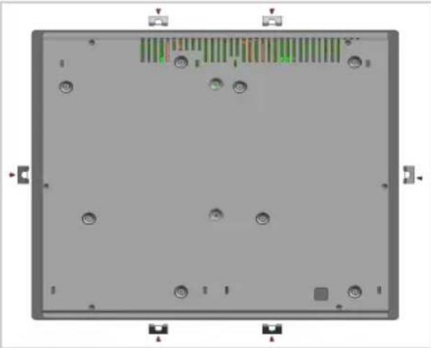 BEKO BBSM12300XD - Vue de derrière (orifices de raccord) - 1