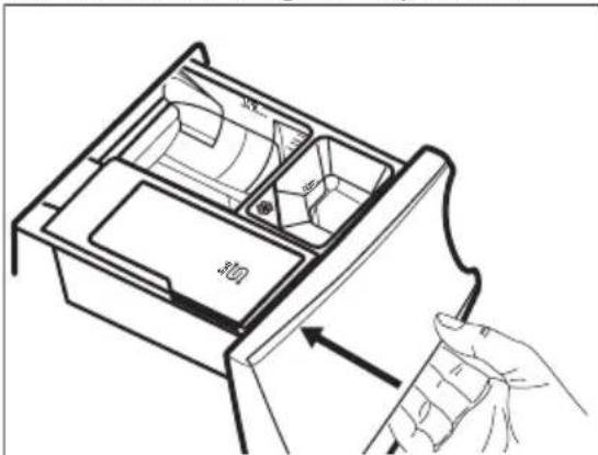 AEG L97FSR14L6U - Filling the detergent and additives - 5