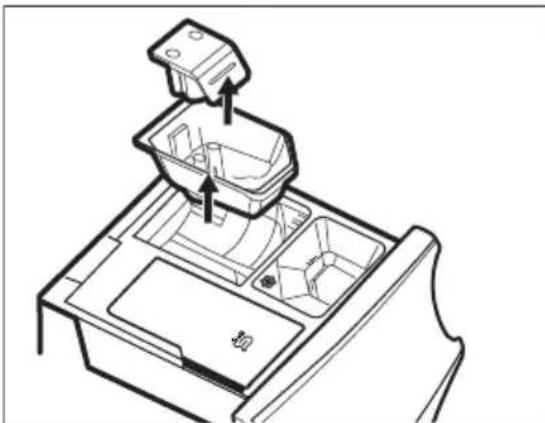 AEG L97FSR14L6U - Cleaning the detergent dispenser and the salt compartment - 3