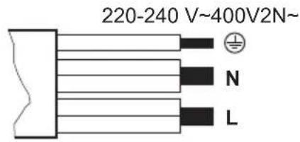 AEG NIO84B00IT - Eenfasige aansluiting - 2