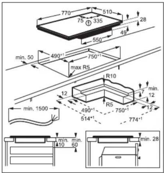 AEG KIO84A0DIB - Assemblage - 3