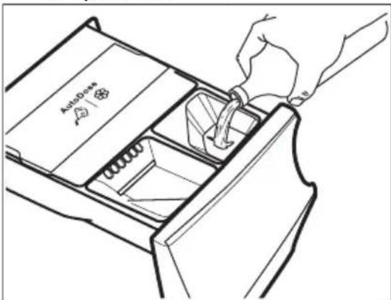 AEG LR87ADBC06 - Manual filling the detergent and additives - 4