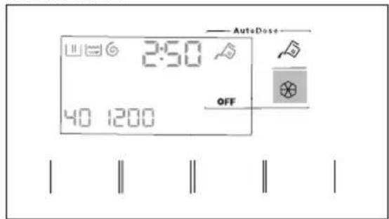 AEG LR87ADBC06 - Switching from AutoDose to manual dosing - 1