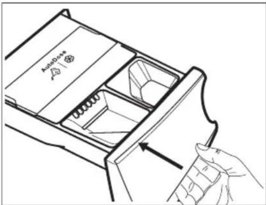 AEG LR87ADBC06 - Manual filling the liquid detergent - 3