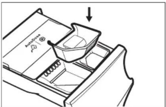 AEG L86FSR16S4Q - Manual filling the liquid detergent - 1