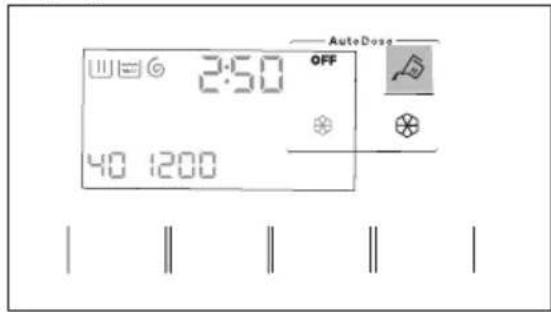 AEG L86FSR16S4Q - Switching from AutoDose to manual dosing - 2