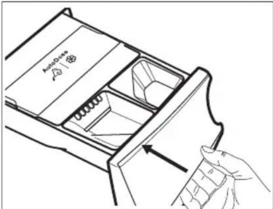 AEG L86FSR16S4Q - Ajout manuel du produit de lavage et des additifs - 7