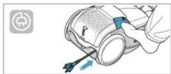 AEG Ultimate 8000 AB81U1 - SIURBLIO IJUNGIMAS / SUSTABDYMAS IR SIURBIMO GALIOS REGULIAVIMAS - 3