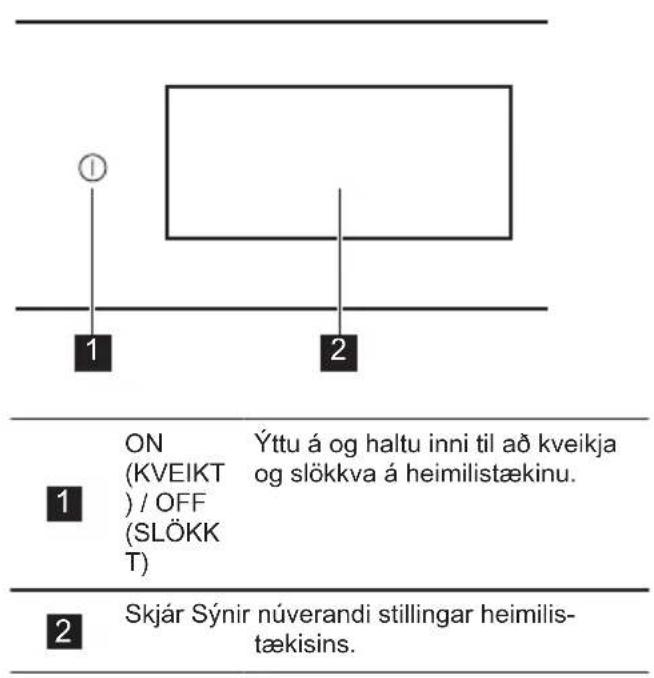 AEG TK8NK72XT - STJÓRNBORD - 1
