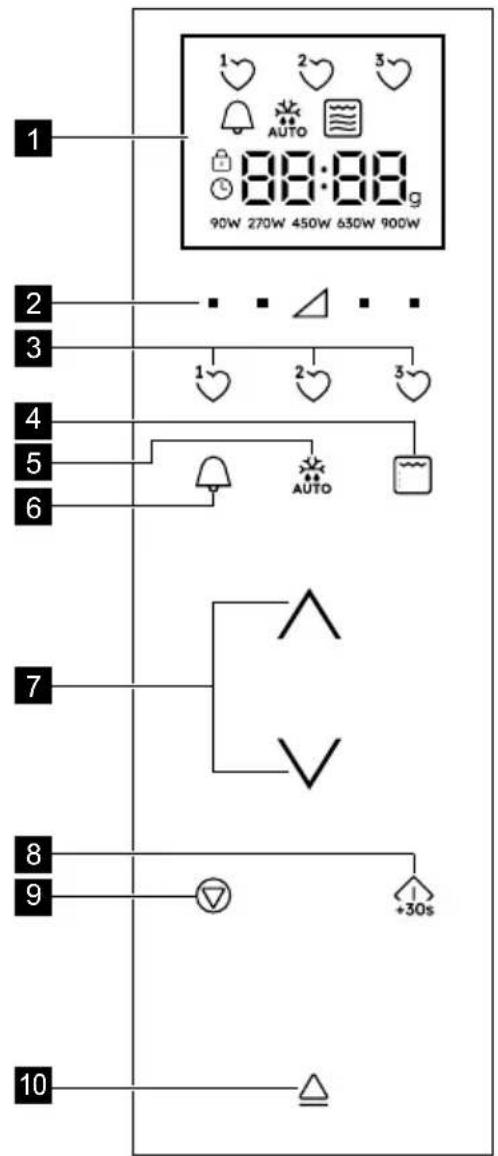 AEG OMB6G261TT - DESCRIÇÃO GERAL DO APARELHO - 5