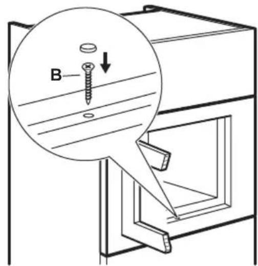 AEG TMS5G25IEM - Instalarea cuptorului cu microunde - 5