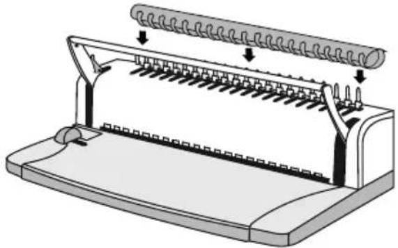 Genie CB820 - Diametro della spirale di rilegatura in mm Numero di pagine (80 g/m²) - 1
