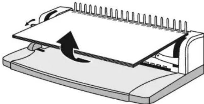 Genie CB820 - Durchmesser der Bindespirale in mm Anzahl der Seiten (80 g/m²) - 4