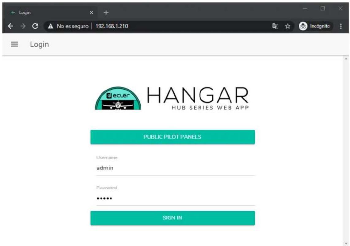 Ecler HUB1616 - Configuration depuis l'application web embarquée - 1