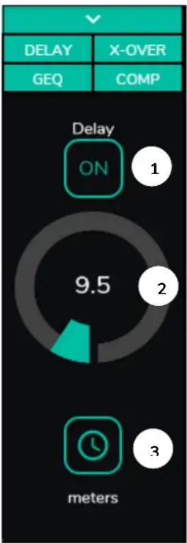 Ecler HUB1616 - DELAY (Délai) - 1