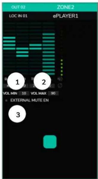 Ecler HUB1616 - OUTPUTS (Sorties) - 2