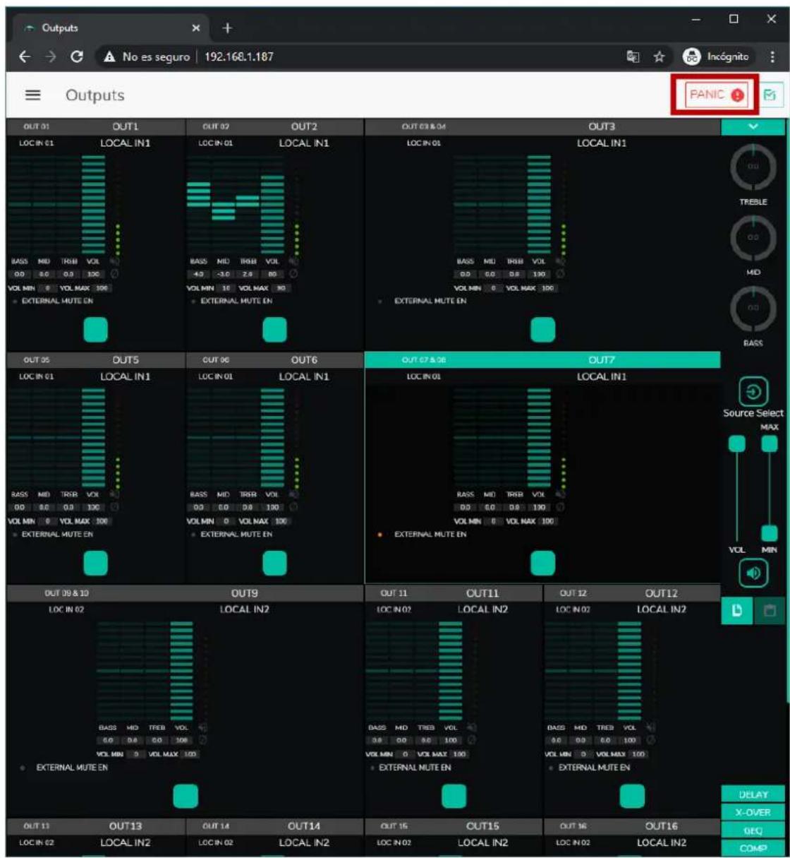 Ecler HUB1616 - PANIC (Panique) - 1
