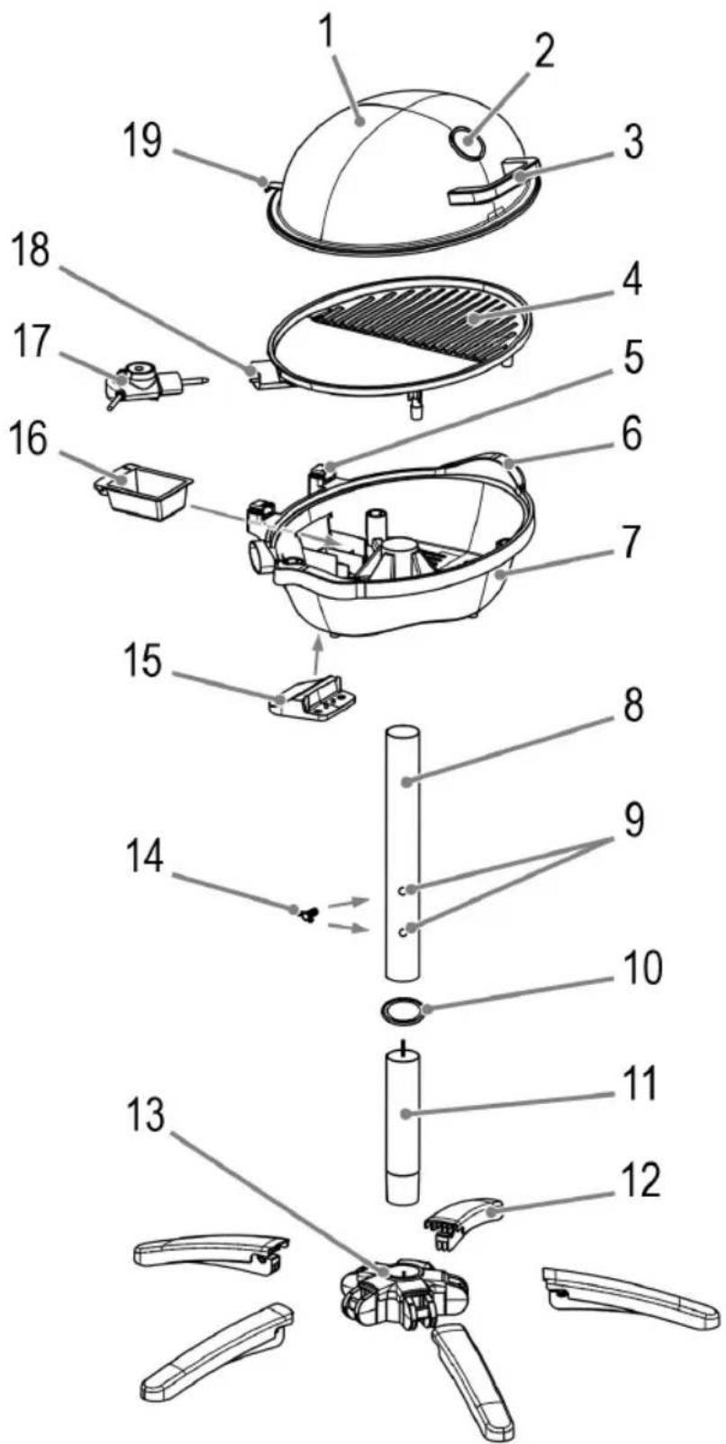 PROFICOOK PC-BQS 1303 - Übersicht der Bedienelemente - 1