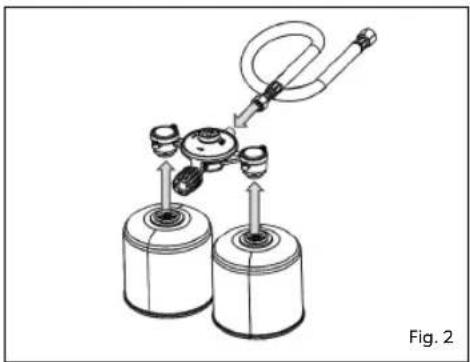 CADAC Dual Power Pak - Assembly - 1