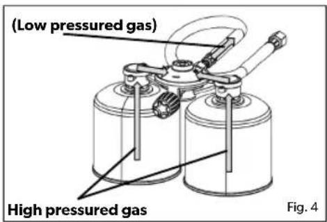 CADAC Dual Power Pak - To disassemble the unit - 2