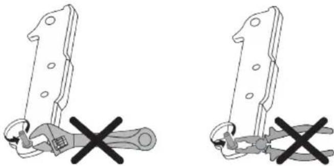 WHIRLPOOL WHK 26404 XP5E - Reversing the Door Opening Side - 1