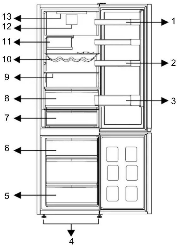 WHIRLPOOL WHK 26404 XP5E - Your Refrigerator - 1