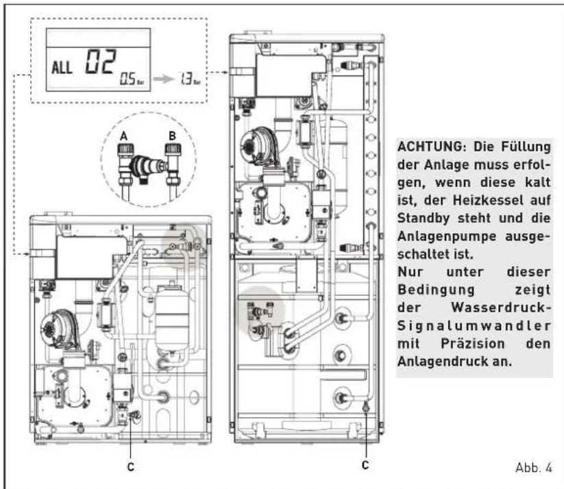 SIME MISTRAL HE ErP_BE - Entleeren des Boilers (Abb. 4) - 1