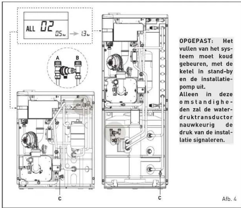 SIME MISTRAL HE ErP_BE - De boiler leegmaken (Afb. 4) - 1