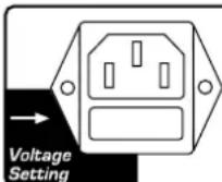 HUGHES & KETTNER Switchblade Head 100 - Available Voltages and How to Adapt Them - 4