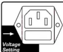 HUGHES & KETTNER Switchblade Head 100 - Available Voltages and How to Adapt Them - 6