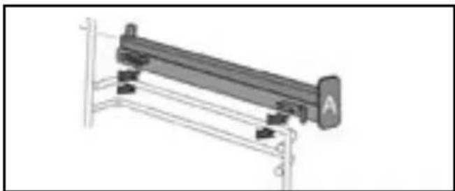 DE DIETRICH DOR4747 - INSTALLING AND REMOVING THE SLIDING RAILS - 2