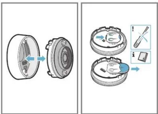 SIEMENS EX80BNX68E - Remplacement de la batterie - 2