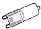 BOSCH HEF1050MC - Description de l'ampoule Illustration de l'ampoule - 1