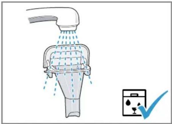 BOSCH VeroCafe 500 TPU40508 - Limpiar el conducto de café molido - 2