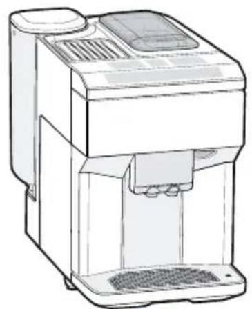 BOSCH VeroCafe 500 TPU40508 - Instalación y conexión - 1