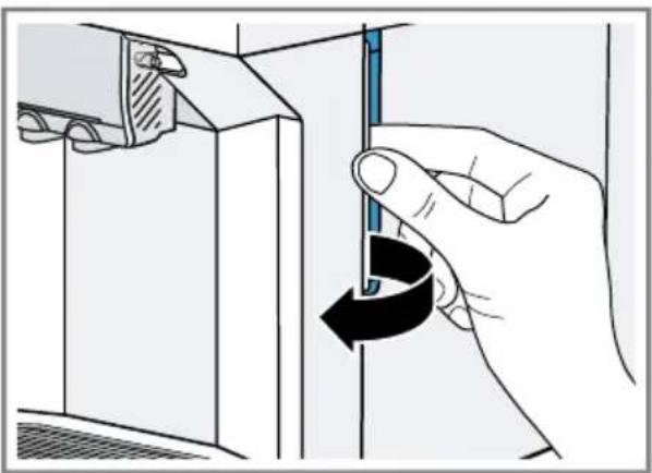 BOSCH VeroCafe 500 TPU40508 - Cleaning the drip tray and coffee dregs container - 1
