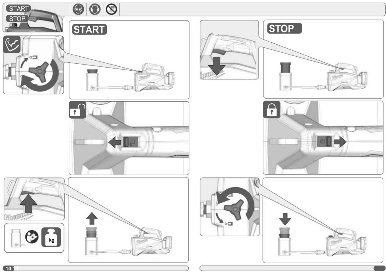 MILWAUKEE M18 HMP700 - M18 HMP700 - 20