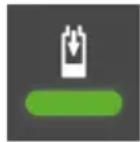 BOSCH Unlimited 7 BSS715FRSH - Постійне свічення зеленого індикатора стану зарядження акумуляторної батареї - 1