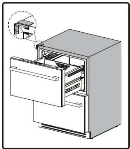 Zephyr Presrv PRRFD24C2AS - Installation du support anti-basculement - 3